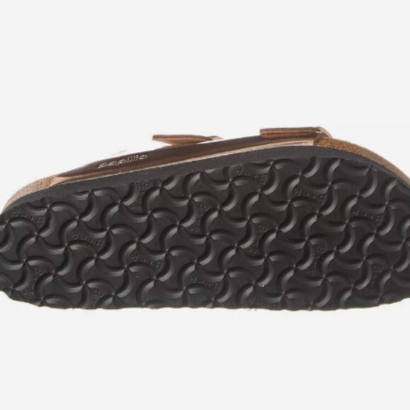 Birkenstock Metallic Copper Platform AZ Sandals, Double Strap, Size 37, EUC. - Picture 4 of 6